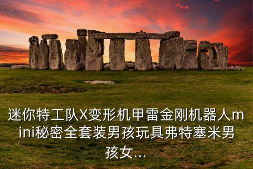 迷你特工隊(duì)X變形機(jī)甲雷金剛機(jī)器人mini秘密全套裝男孩玩具弗特塞米男孩女...