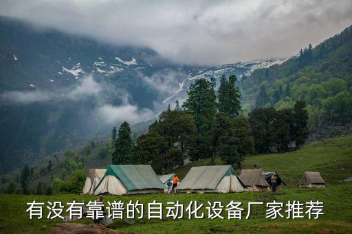 有沒有靠譜的自動化設(shè)備廠家推薦