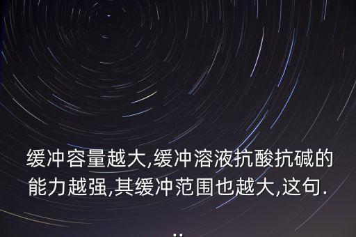 緩沖容量,緩沖溶液緩沖容量怎么計算?