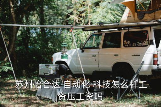  蘇州怡合達 自動化 科技怎么樣工資壓工資嗎