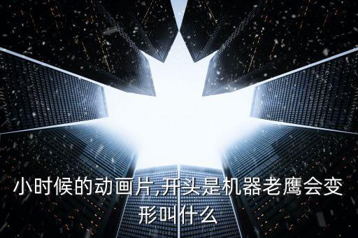 小時候的動畫片,開頭是機器老鷹會變形叫什么