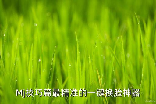 Mj技巧篇最精準(zhǔn)的一鍵換臉神器