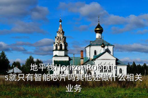 地平線HorizonRobotics就只有智能芯片嗎其他還做什么相關(guān)業(yè)務(wù)