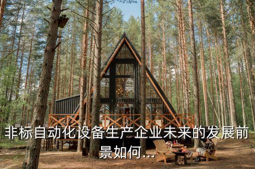 非標(biāo)自動(dòng)化設(shè)備生產(chǎn)企業(yè)未來(lái)的發(fā)展前景如何...