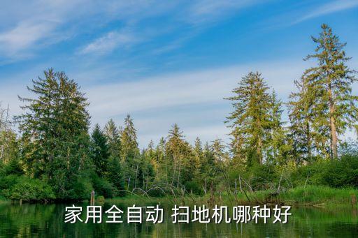 家用全自動 掃地機哪種好