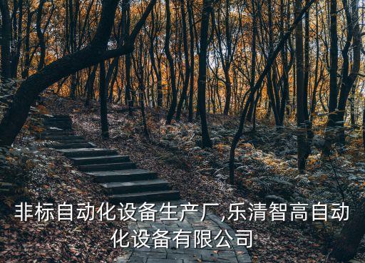 樂清非標(biāo)自動化設(shè)備生產(chǎn)廠,樂清智高自動化設(shè)備有限公司