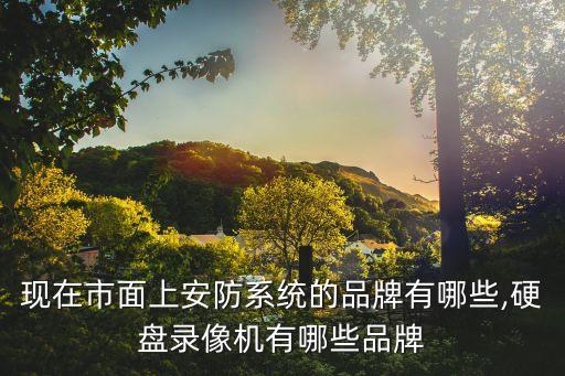 現(xiàn)在市面上安防系統(tǒng)的品牌有哪些,硬盤(pán)錄像機(jī)有哪些品牌