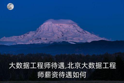 百度 大數(shù)據(jù)工程師待遇,北京大數(shù)據(jù)工程師薪資待遇如何?