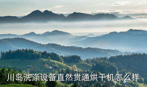 川島洗滌設(shè)備直然貫通烘干機(jī)怎么樣