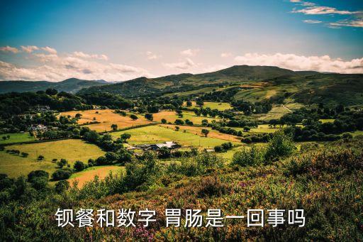 鋇餐和數(shù)字 胃腸是一回事嗎
