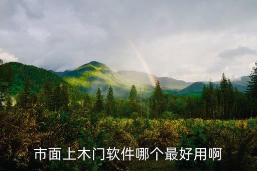 市面上木門軟件哪個(gè)最好用啊