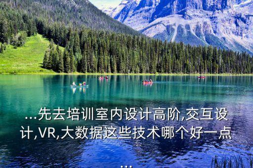 ...先去培訓(xùn)室內(nèi)設(shè)計(jì)高階,交互設(shè)計(jì),VR,大數(shù)據(jù)這些技術(shù)哪個(gè)好一點(diǎn)...