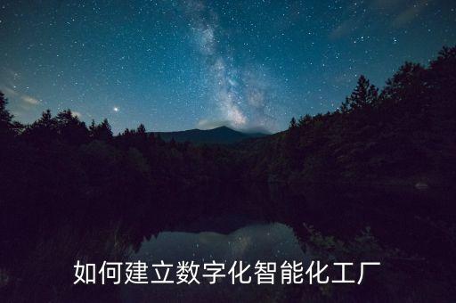 如何建立數(shù)字化智能化工廠