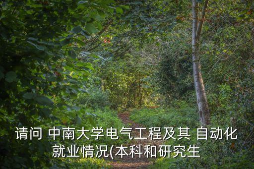 中南大學有電力自動化專業(yè)
