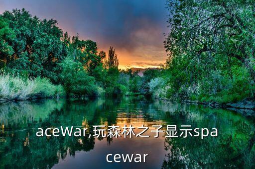 SpaceWar,玩森林之子顯示spacewar