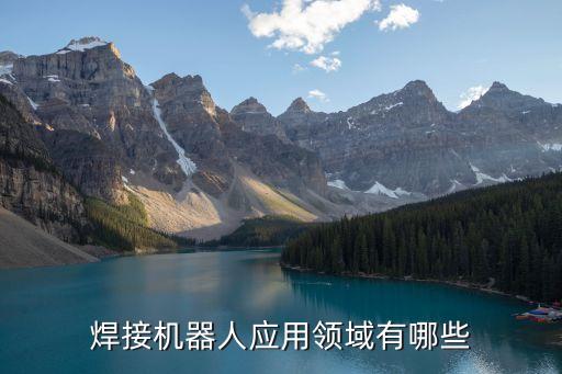 焊接機(jī)器人應(yīng)用領(lǐng)域有哪些