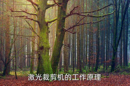 激光裁剪機的工作原理