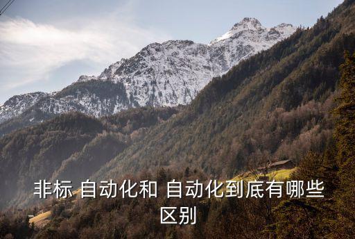 非標(biāo)自動(dòng)化設(shè)備發(fā)展