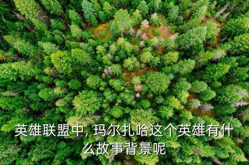 英雄聯(lián)盟中, 瑪爾扎哈這個(gè)英雄有什么故事背景呢