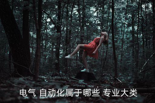  電氣 自動化屬于哪些 專業(yè)大類