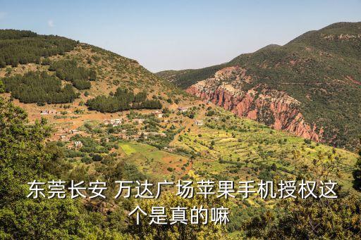  東莞長安 萬達(dá)廣場蘋果手機(jī)授權(quán)這個(gè)是真的嘛