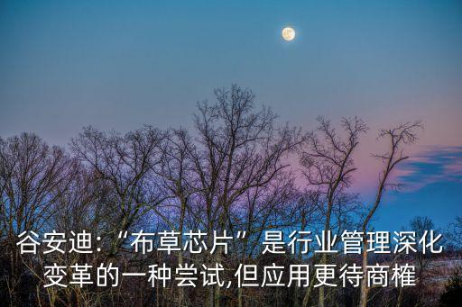 谷安迪:“布草芯片”是行業(yè)管理深化變革的一種嘗試,但應(yīng)用更待商榷