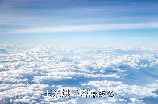 玉米烘干塔賺錢么