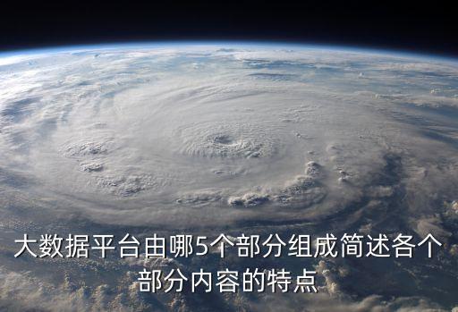 大數(shù)據(jù)平臺由哪5個部分組成簡述各個部分內(nèi)容的特點