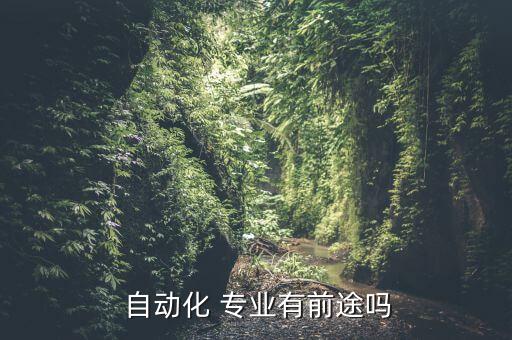 工業(yè)自動化控制專業(yè)前景