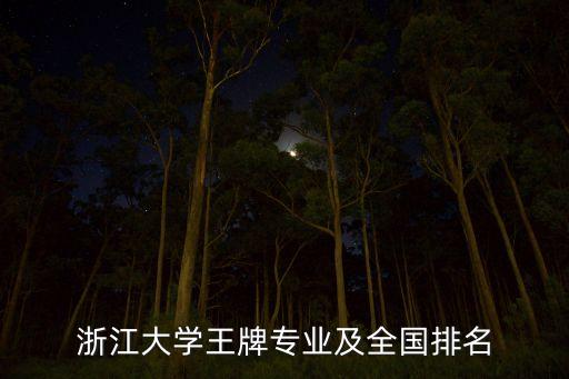 浙大自動化是什么專業(yè),浙江大學四大王牌專業(yè)是什么