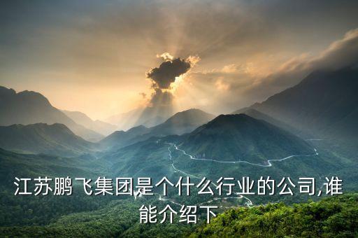 朋飛自動化有限公司,江蘇鵬飛集團股份有限公司屬國有企業(yè)