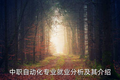 自動化專業(yè)選什么中專學(xué)校,中專自動化專業(yè)介紹及其就業(yè)分析