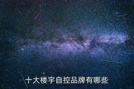 十大樓宇自控品牌有哪些