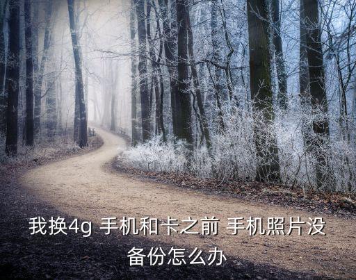 我換4g 手機和卡之前 手機照片沒備份怎么辦