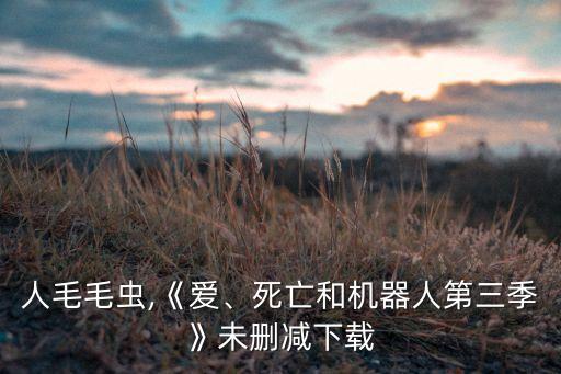 機(jī)器人毛毛蟲,《愛、死亡和機(jī)器人第三季》未刪減下載
