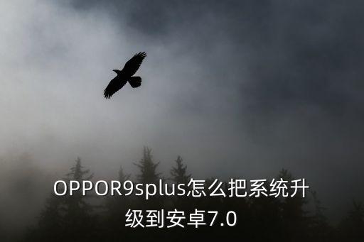 OPPOR9splus怎么把系統(tǒng)升級到安卓7.0