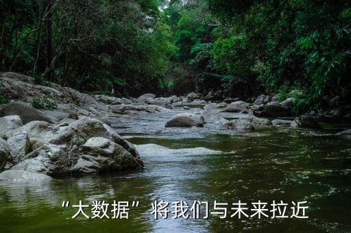 “大數(shù)據(jù)”將我們與未來拉近