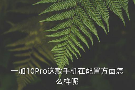 一加10Pro這款手機在配置方面怎么樣呢
