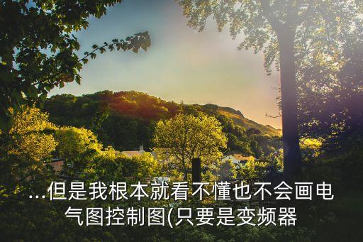 自動化電氣控制原理圖,求電氣自動化知識先看這本書!