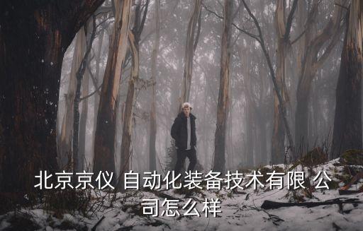  北京京儀 自動化裝備技術(shù)有限 公司怎么樣