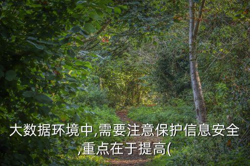 日本大數(shù)據(jù)信息安全,如何在大數(shù)據(jù)時(shí)代有效保護(hù)隱患?