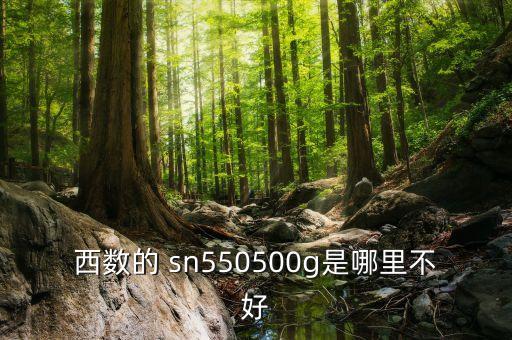 sn550,西數(shù)sn550500g比較優(yōu)勢在哪?