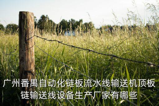廣州番禺自動化鏈板流水線輸送機頂板鏈輸送線設(shè)備生產(chǎn)廠家有哪些