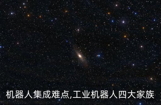 工業(yè)機(jī)器人集成難點,工業(yè)機(jī)器人四大家族