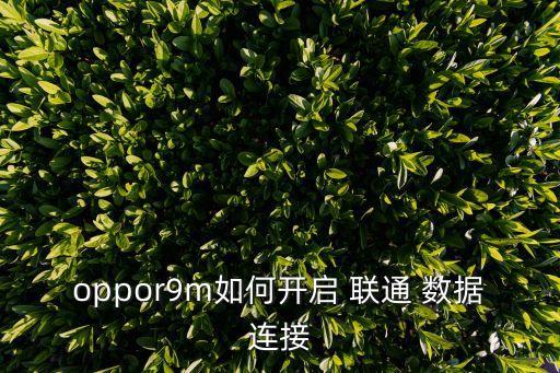 聯(lián)通數(shù)據(jù)怎樣從開,聯(lián)通卡開不了數(shù)據(jù)網(wǎng)絡(luò)