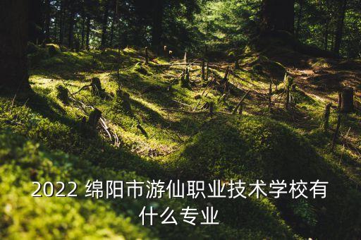2022 綿陽市游仙職業(yè)技術(shù)學校有什么專業(yè)