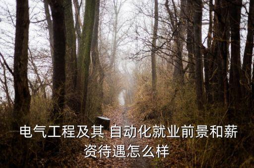 自動化電氣工資咋樣知乎,電氣及自動化就業(yè)前景及工資