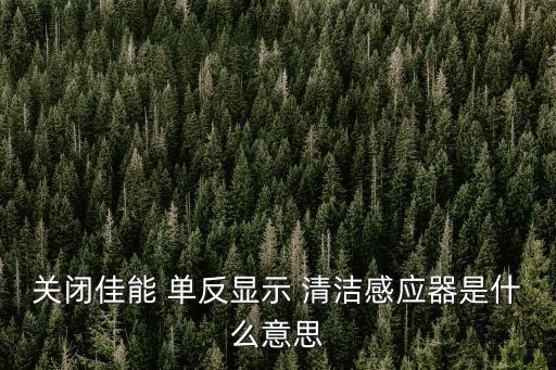 關(guān)閉佳能 單反顯示 清潔感應(yīng)器是什么意思