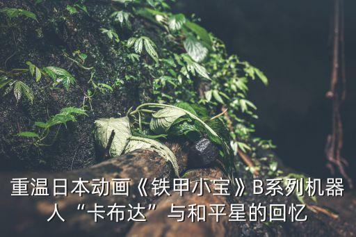 重溫日本動(dòng)畫《鐵甲小寶》B系列機(jī)器人“卡布達(dá)”與和平星的回憶