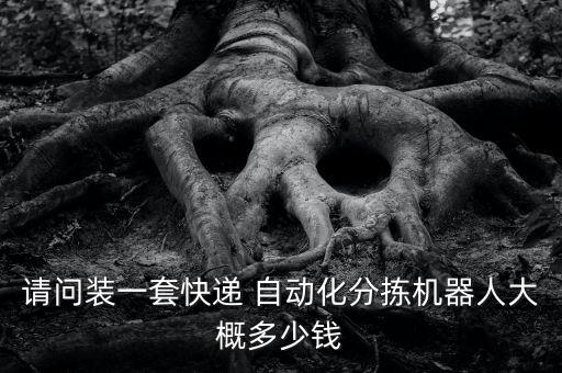 請問裝一套快遞 自動化分揀機(jī)器人大概多少錢